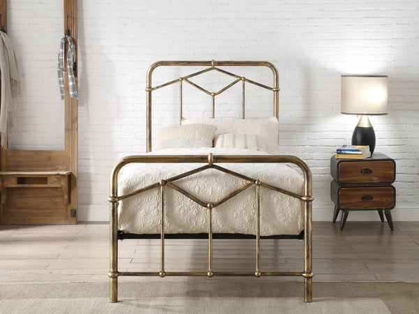 Axton Single Metal Bed
