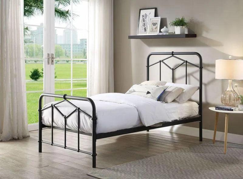 Axton Single Metal Bed