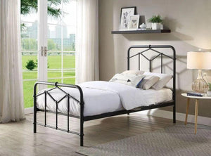 Axton Single Metal Bed