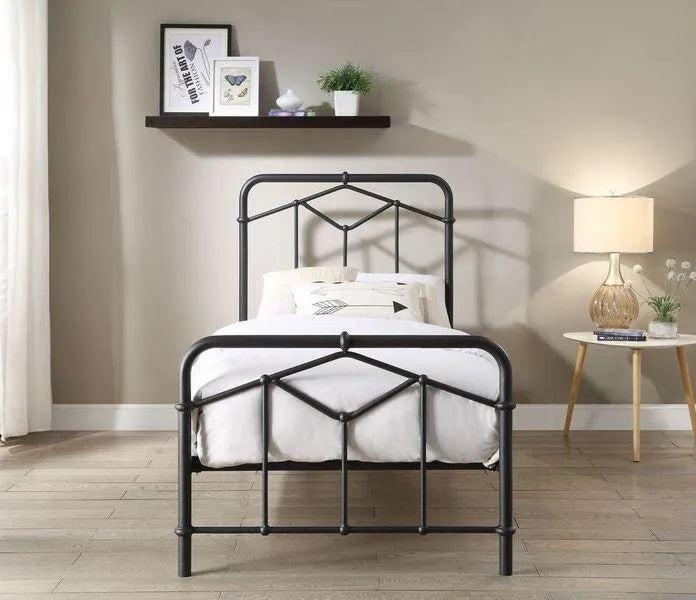 Axton Single Metal Bed