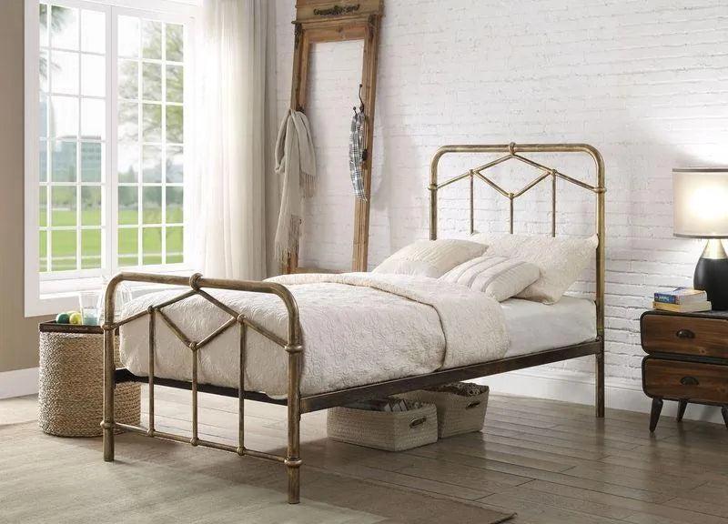Axton Single Metal Bed
