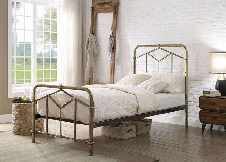 Axton Single Metal Bed