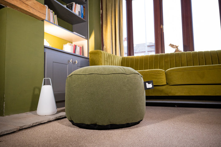 B-Poufe Brushed Suede