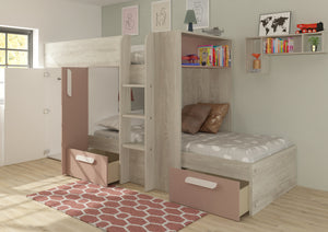 Barca Bunk Beds with Storage & Wardrobe