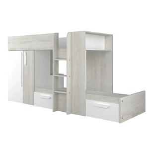 Barca Bunk Beds with Storage & Wardrobe