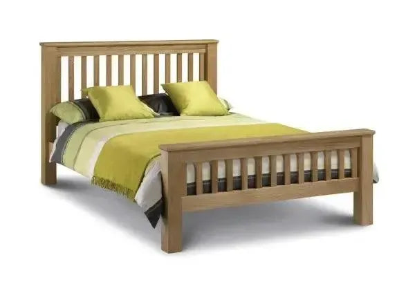 Beaumont Double Solid Oak Bed
