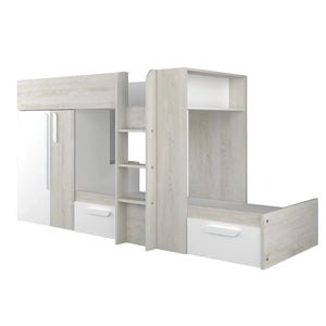 Belgravia Bunk Bed with Wardrobe & Drawers