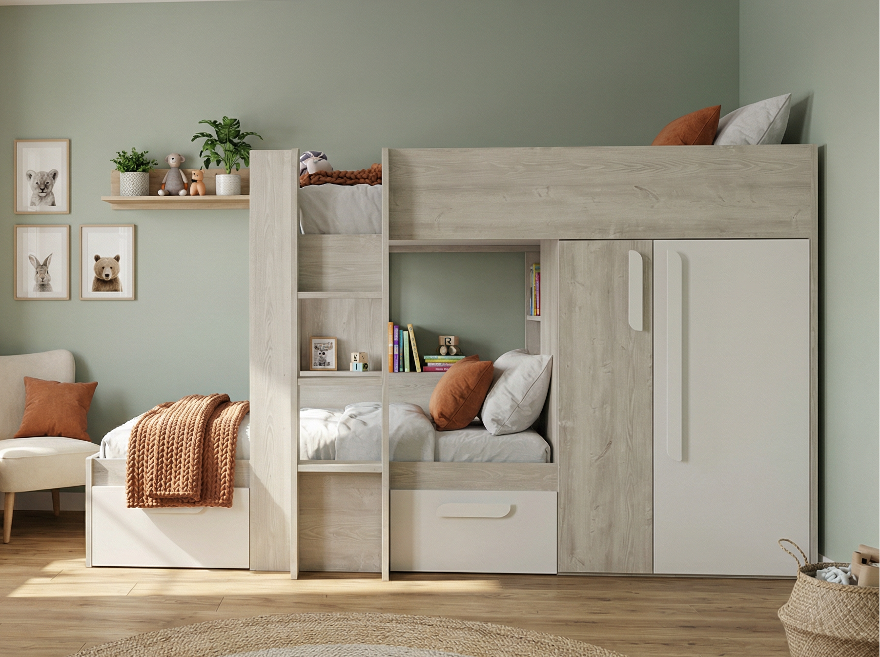 belgravia-bunk-bed-with-wardrobe-drawers