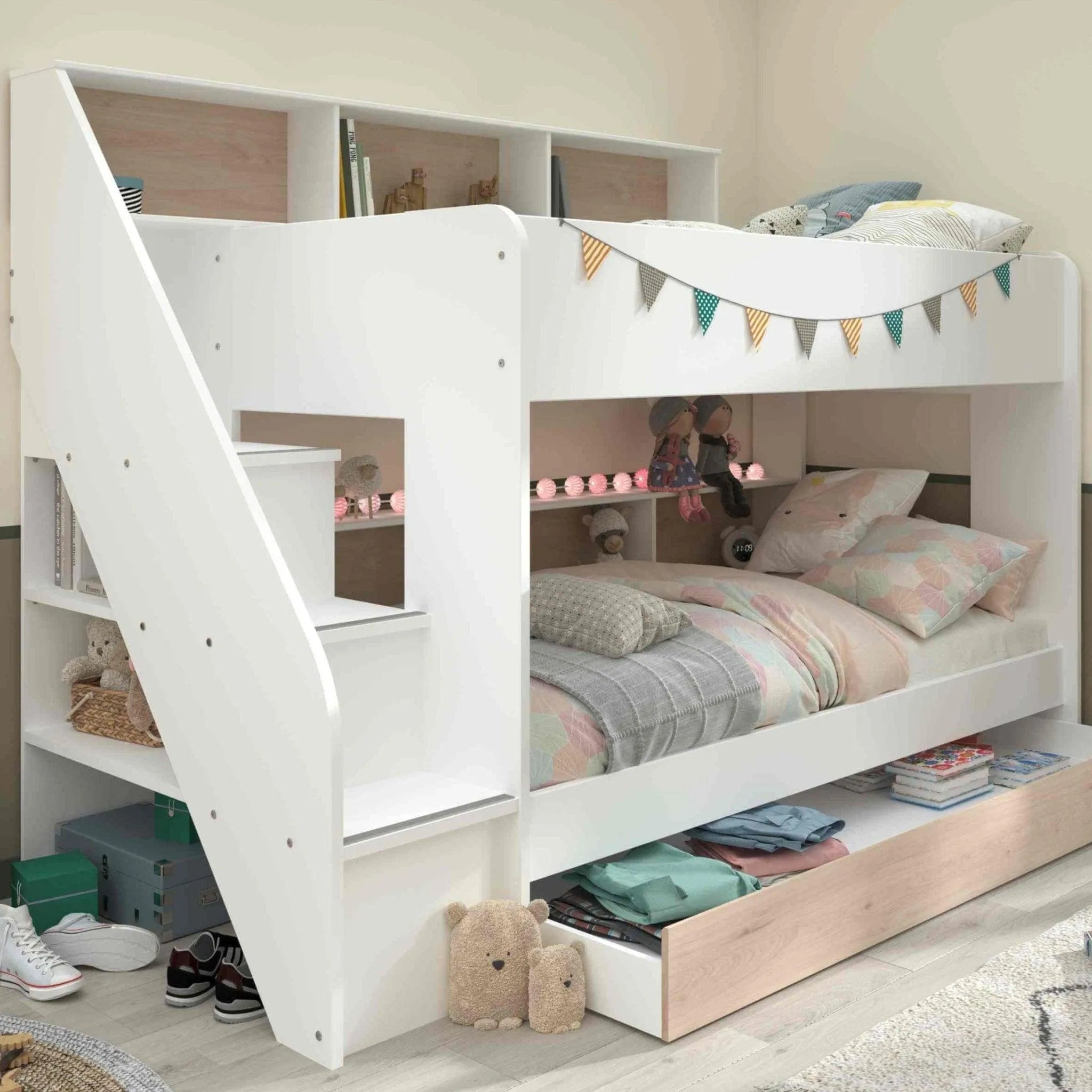 biblio-bunk-bed-with-stairs-shelves-optional-trundle-bed