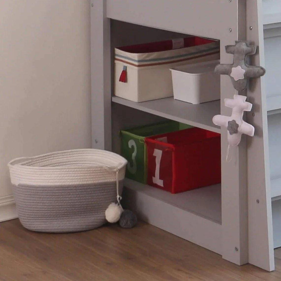 Brucey Mid Sleeper Bed with Drawers & Desk