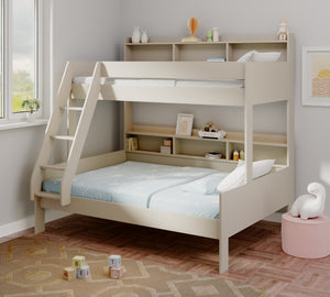 Burford Family Bunk Bed with Double Bottom & Pull-Out Trundle
