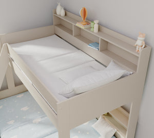 Burford Family Bunk Bed with Double Bottom & Pull-Out Trundle