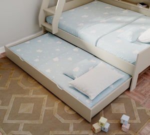 Burford Family Bunk Bed with Double Bottom & Pull-Out Trundle