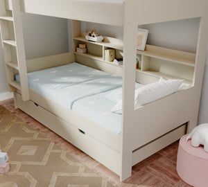 Burford Storage Bunk Bed with Pull-Out Trundle