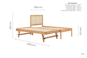 Buxton Pull Out Trundle Bed