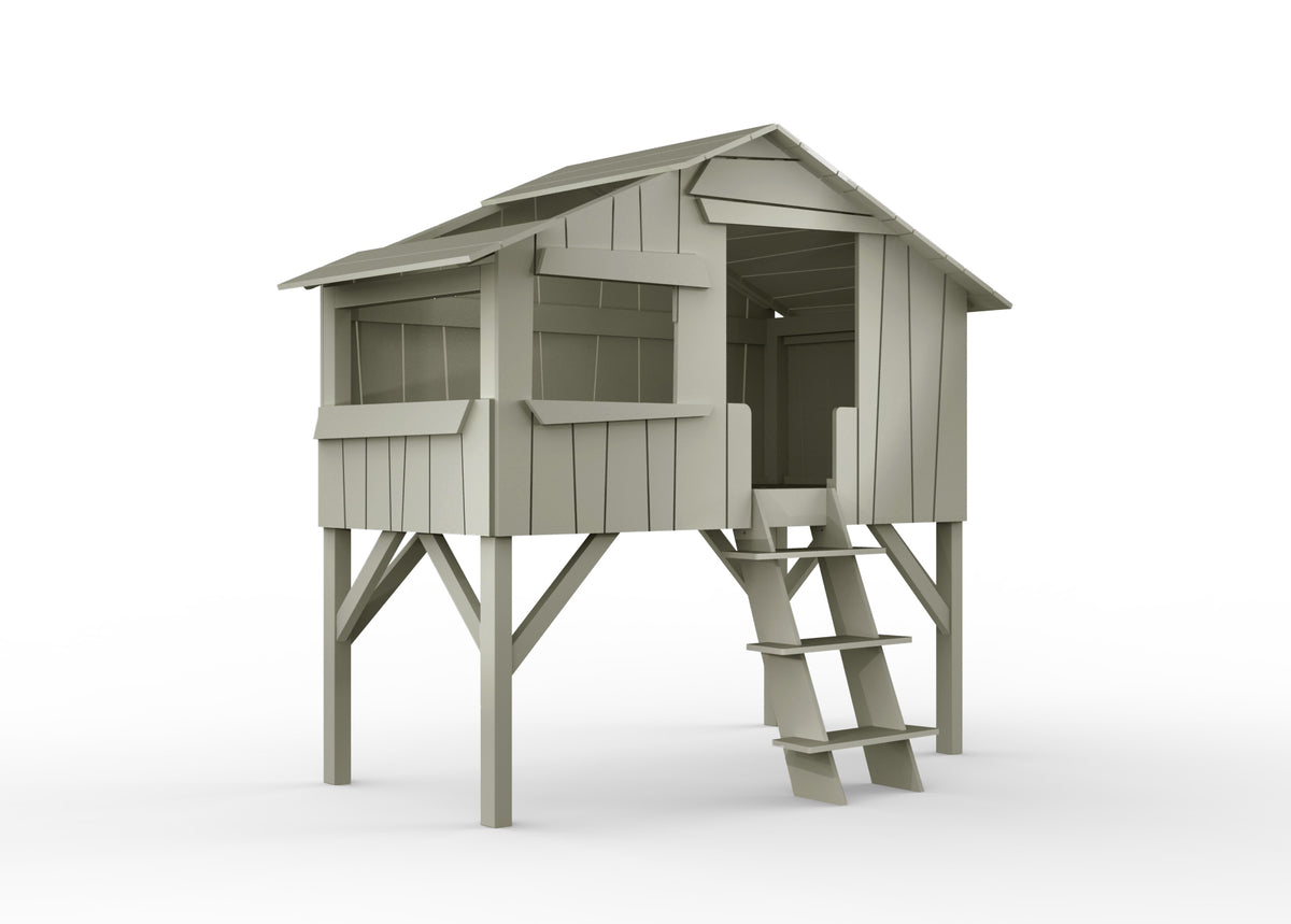 Mathy by Bols Treehouse Bed in Cement Grey