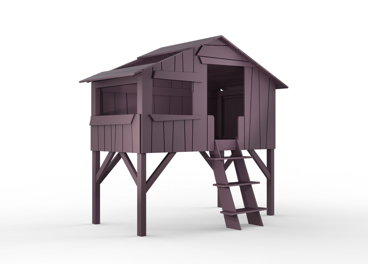 Mathy by Bols Treehouse Bed in Cuberdon Purple