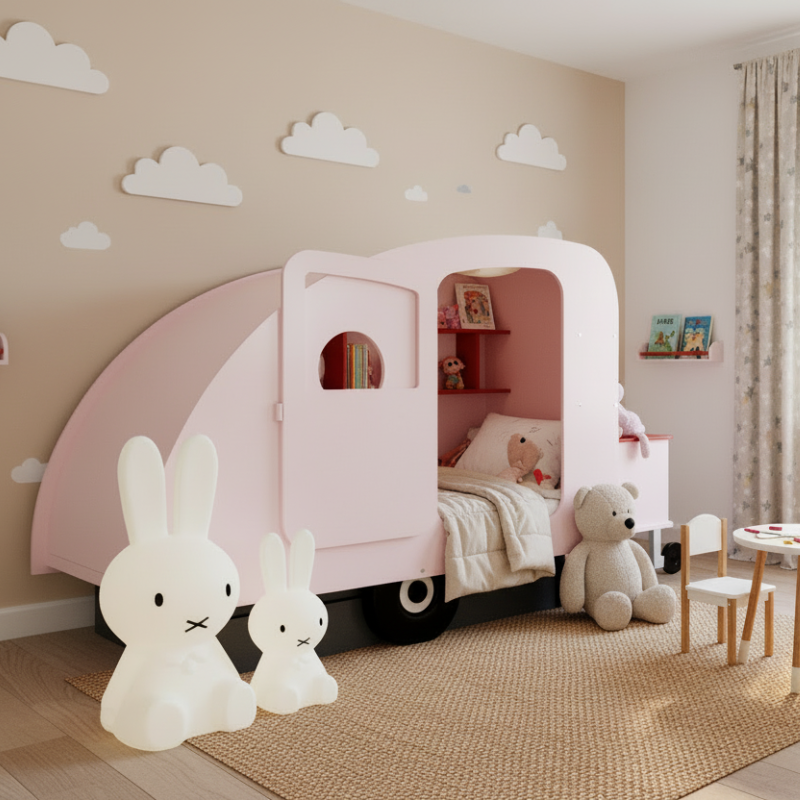 Mathy by Bols Caravan Bed with Storage