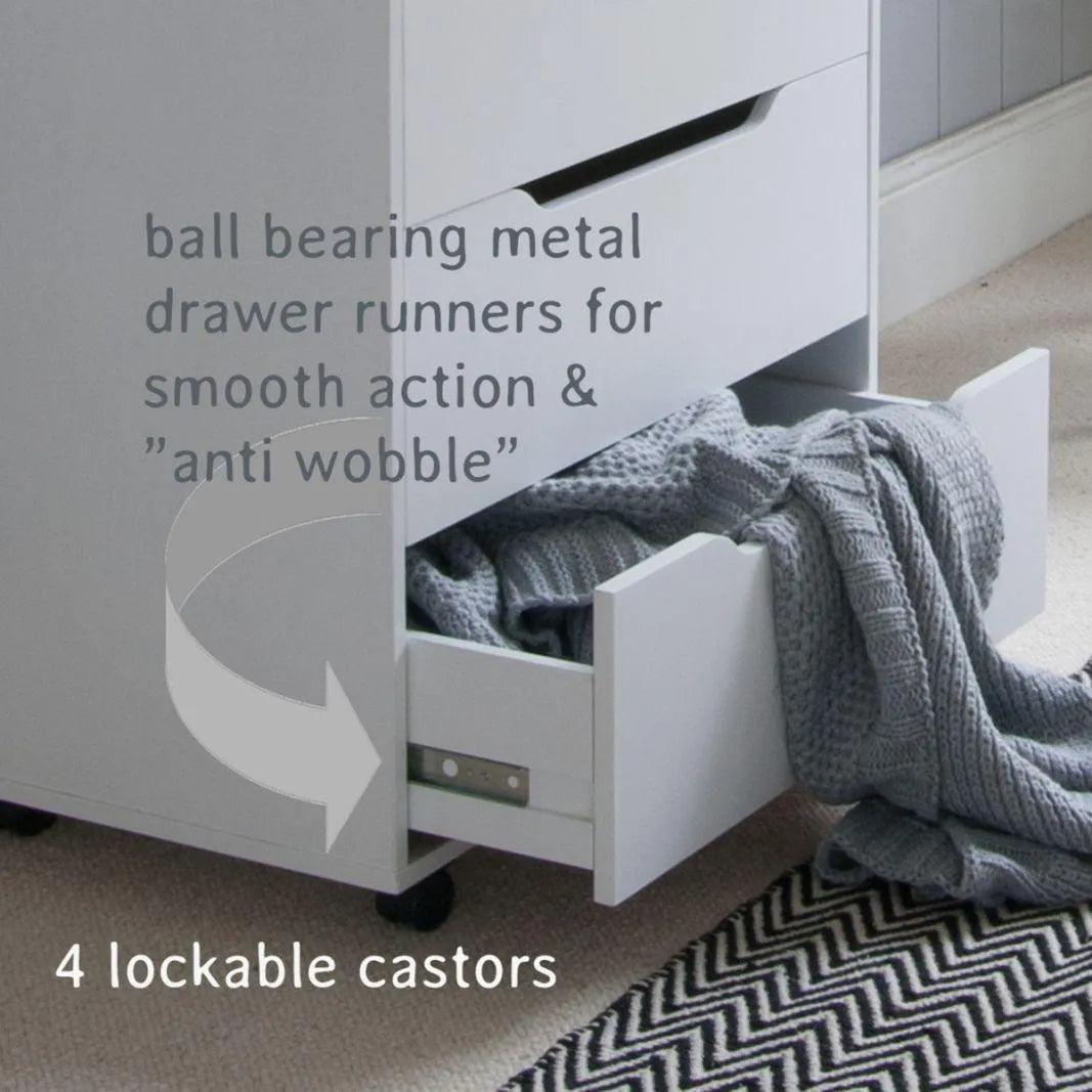 cubix-mid-sleeper-with-chest-of-drawers-bookcase-desk-in-pure-white