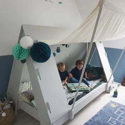 Cabin Tent Bed with a Canopy