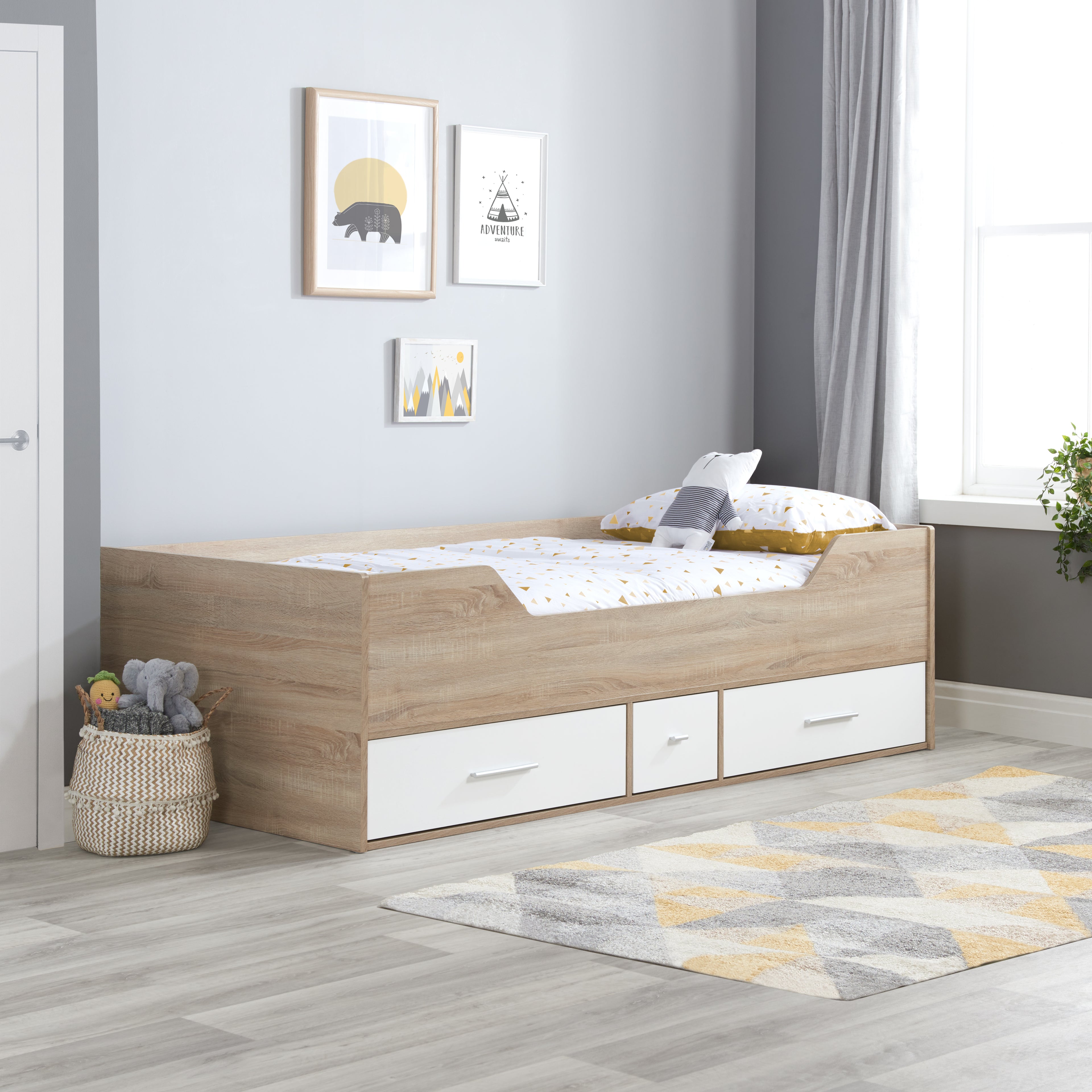 camden-single-white-and-oak-wooden-cabin-bed