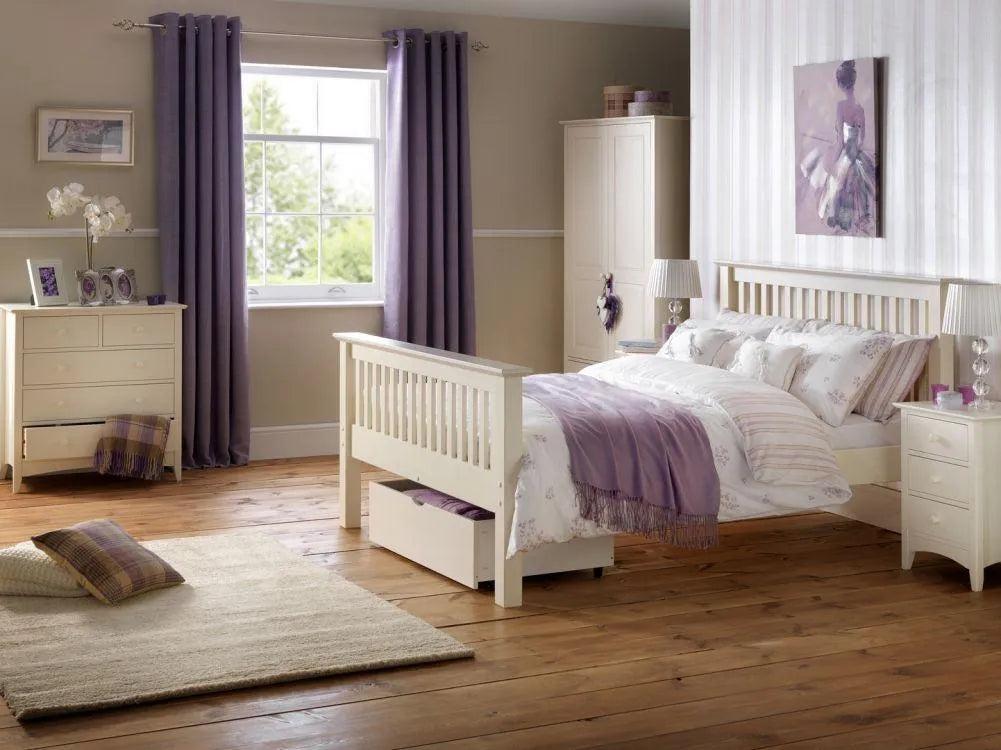 Cameo 3 Drawer Bedside Table - Hover