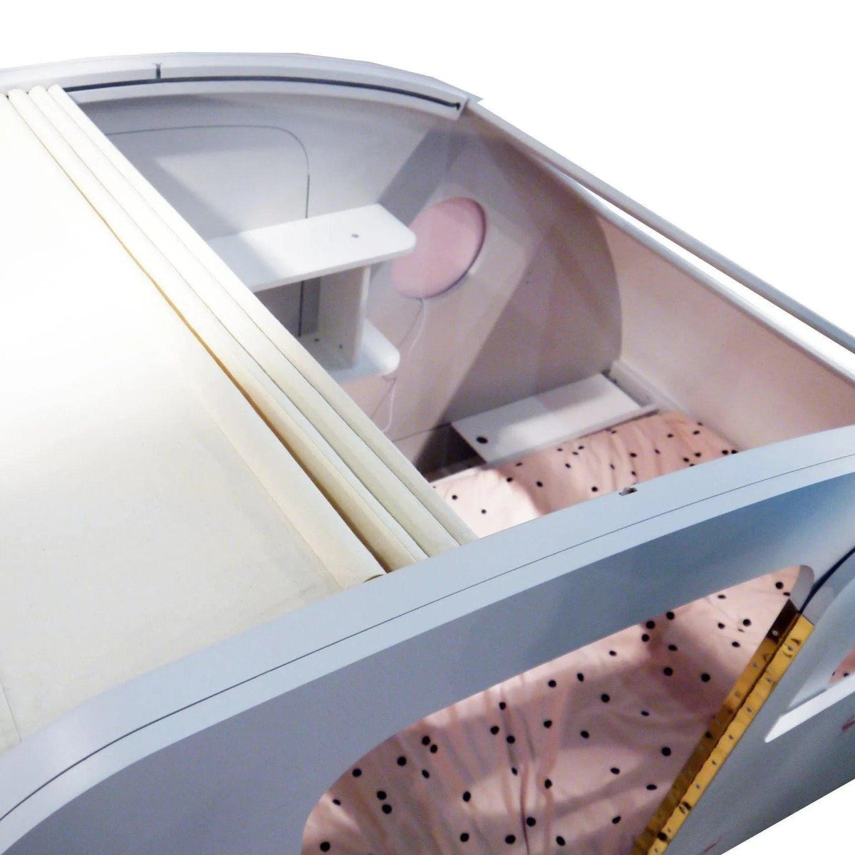 Caravan Bed with Storage Drawers & Shelves