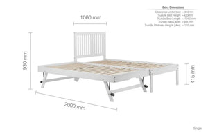 Casey Pull Out Trundle Bed