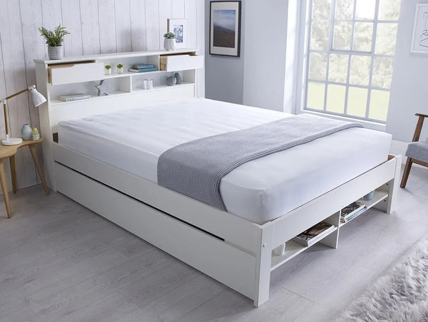 Cavendish Double Wooden Storage Bed