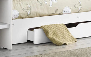 Chunk White Bunk Bed