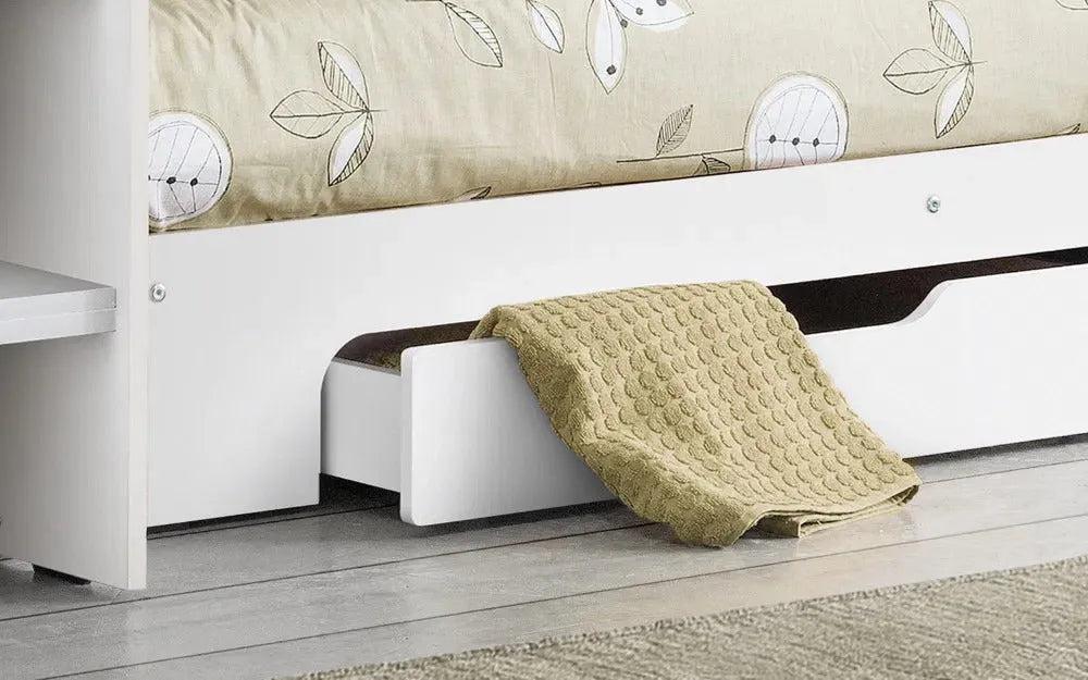 Chunk White Bunk Bed