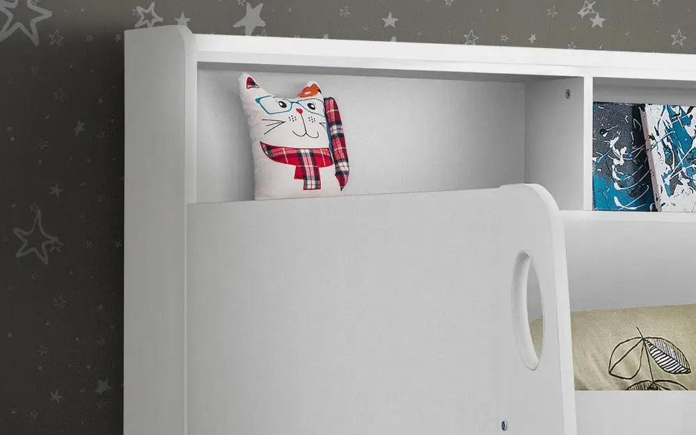 Chunk White Bunk Bed