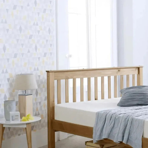 Classic Wooden Pine Bed