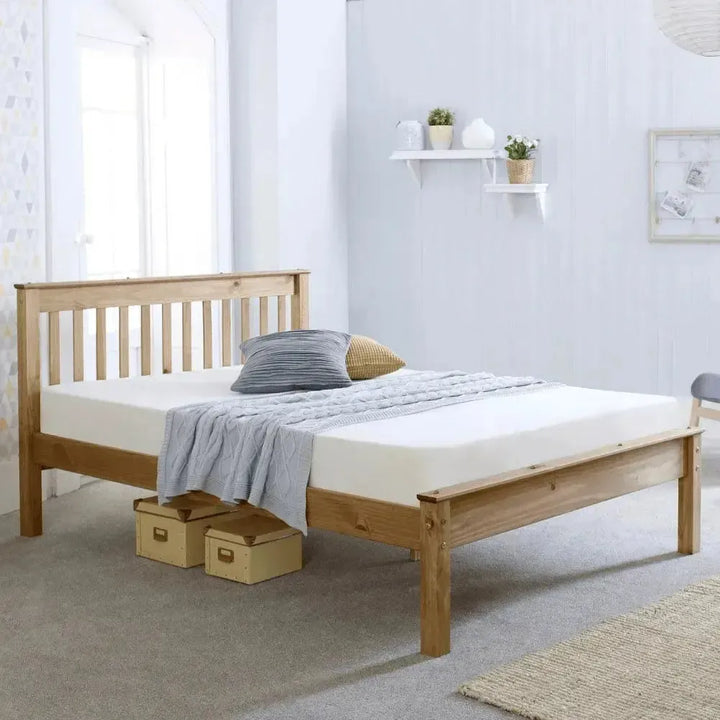 Classic Wooden Pine Bed
