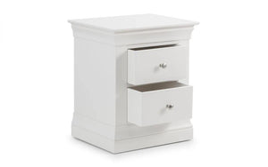 Clermont 2 Drawer Bedside Table