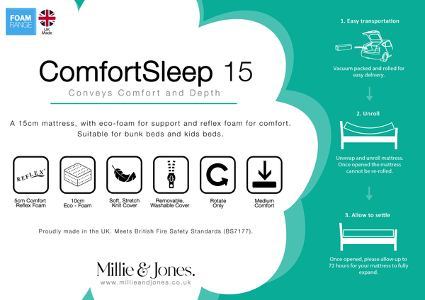 ComfortSleep 15 Mattress - Image 9