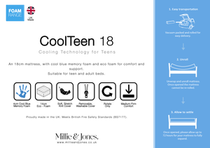 CoolTeen 18 Mattress