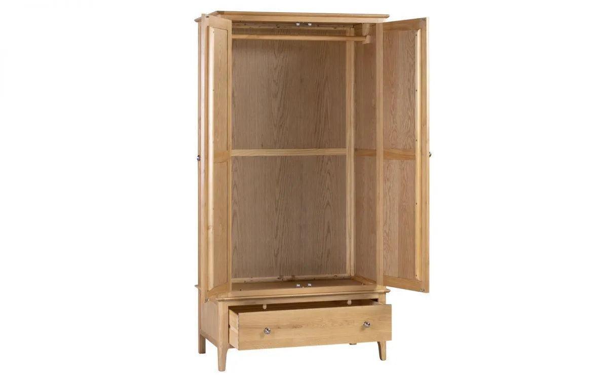 Cotswold 2 Door 1 Drawer Wardrobe - Hover