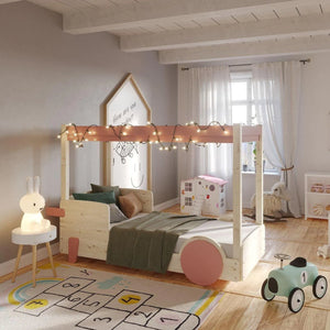 Discovery Canopy Car Bed for Kids