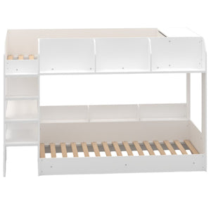 Eclipse Bunk Bed with Storage Shelves