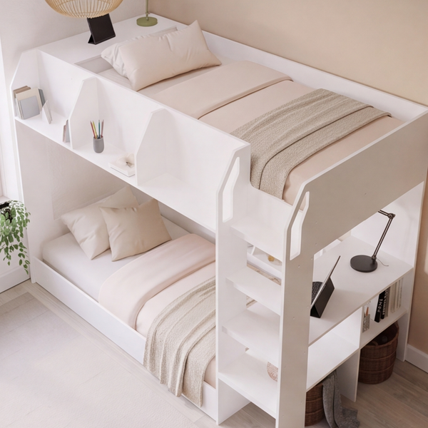 Eclipse Bunk Bed with Storage Shelves