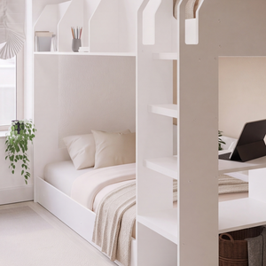 Eclipse Bunk Bed with Storage Shelves
