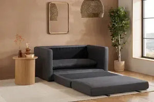 Eli Fold Out Grey Sofa Bed