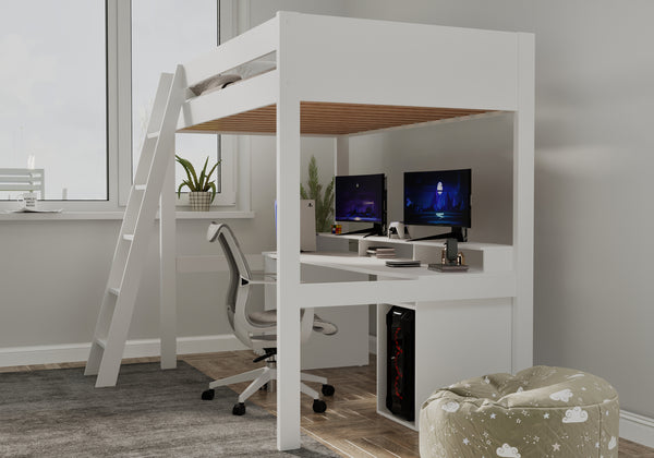 Elite Solid Wood Gaming High Sleeper