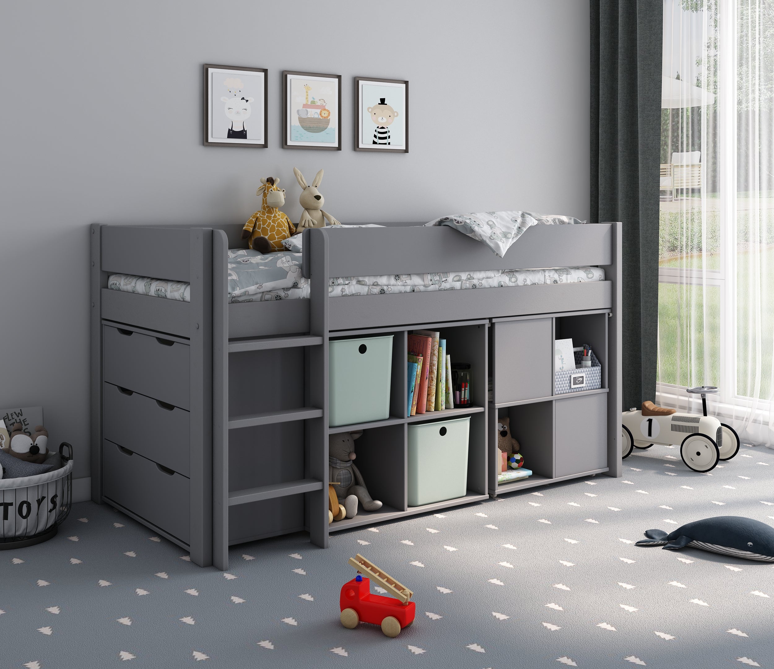 estella-mid-sleeper-bed-with-cube-desk-optional-drawers