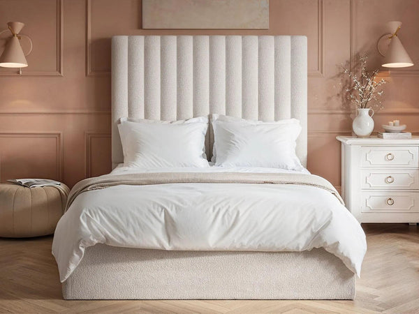 Everley Boucle Double Ottoman