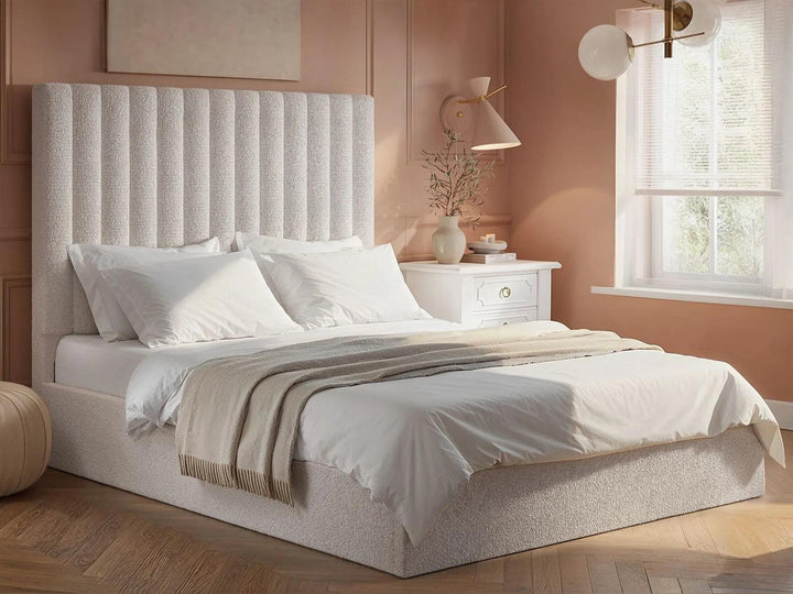 Everley Boucle Double Ottoman