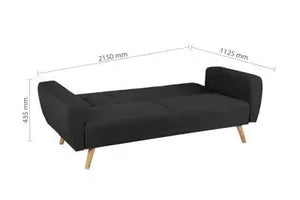 Farrow Large Grey Sofa Bed