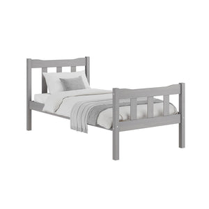 Winchester Solid Grey Bed