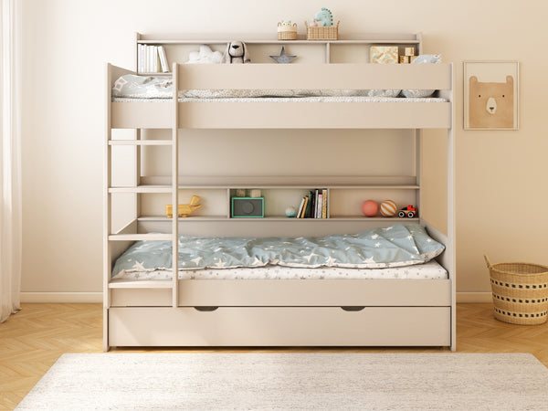 Haven Storage Bunk Bed with Trundle